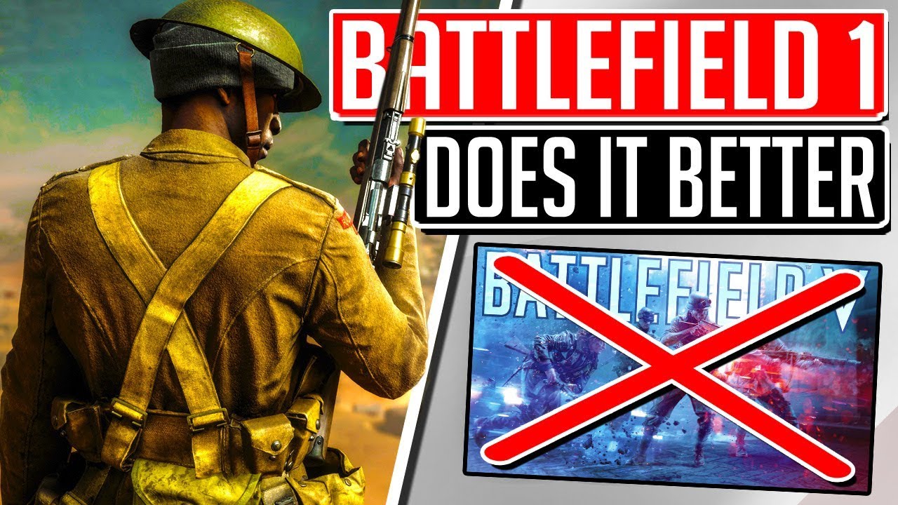 Why Battlefield 1 Gunplay Is BETTER Than Battlefield 5 HOT TAKE YouTube