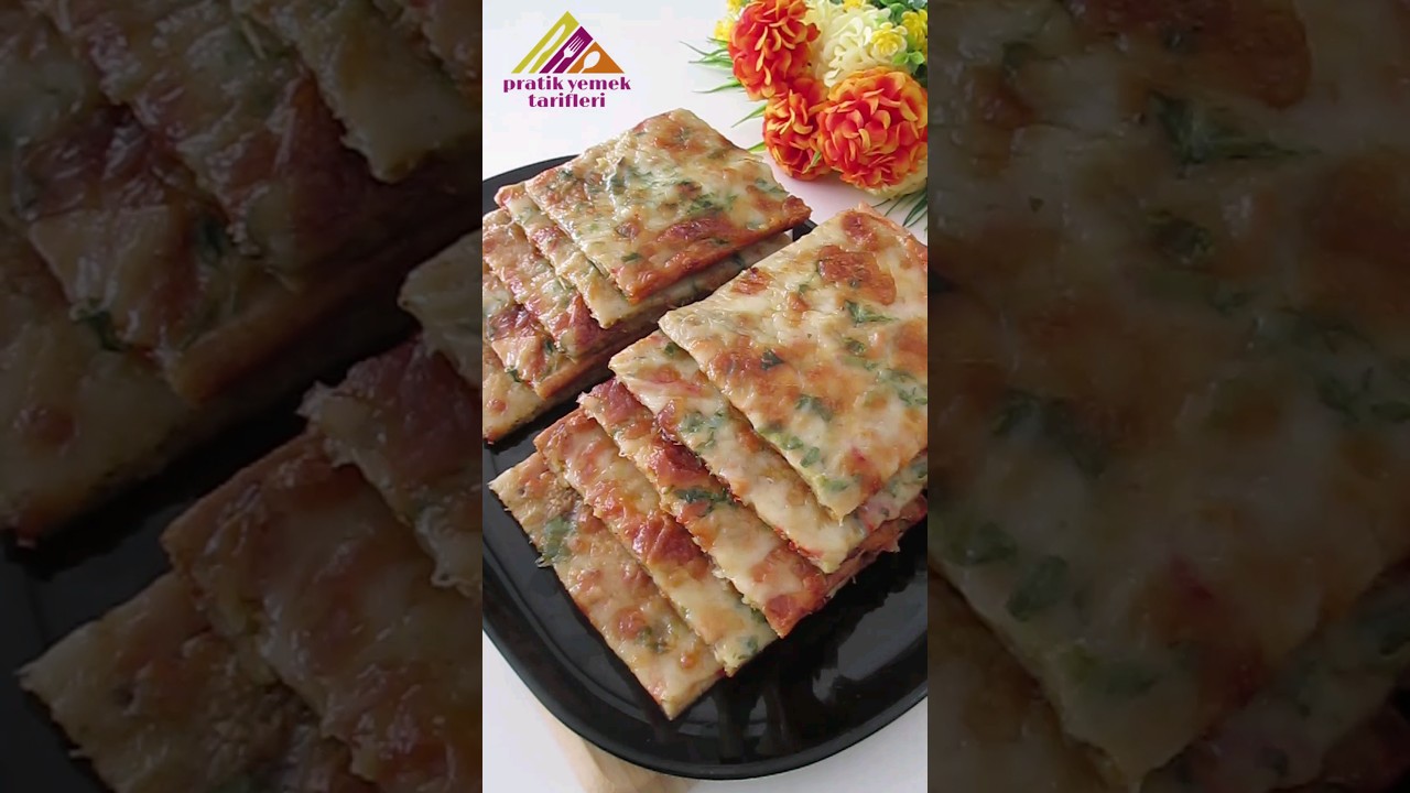 PİZZADAN DAHA LEZZETLİ ???? SADECE 2 PATLICAN ????  PRATİK VE KOLAY TARİF. #keşfet #anayemek #shorts