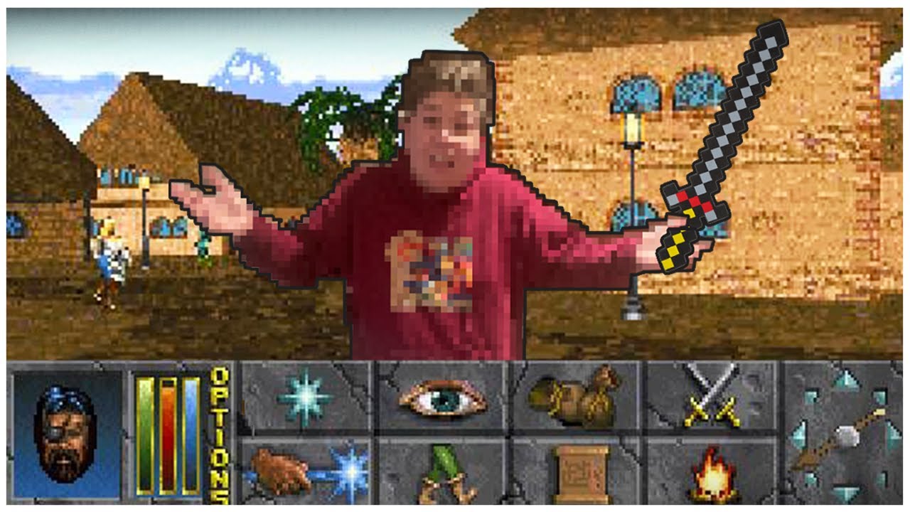 Doing my absolute best in The Elder Scrolls II: Daggerfall - YouTube