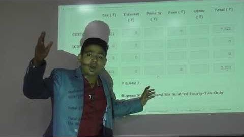 Lecture 103: GST2018_C9 Payment of Tax,Part2_By CA Ram Patil (CA,CS,CMA)