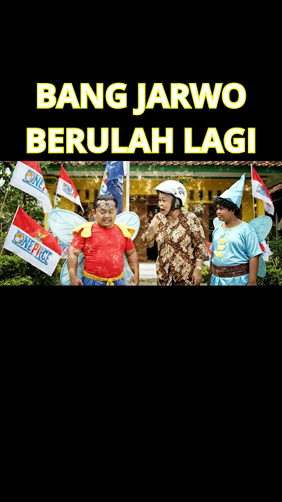NENEK & DONTOL Kutuk Bang Jarwo Gara-Gara Pasang Bendera ONE PIECE!? ⚡😱