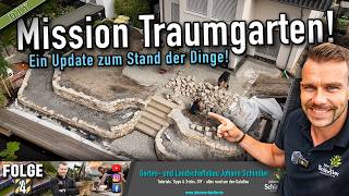 Garden Major Project | Episode 4 - Construction Site Update: Facade Drainage, Walls & Staircase screenshot 1