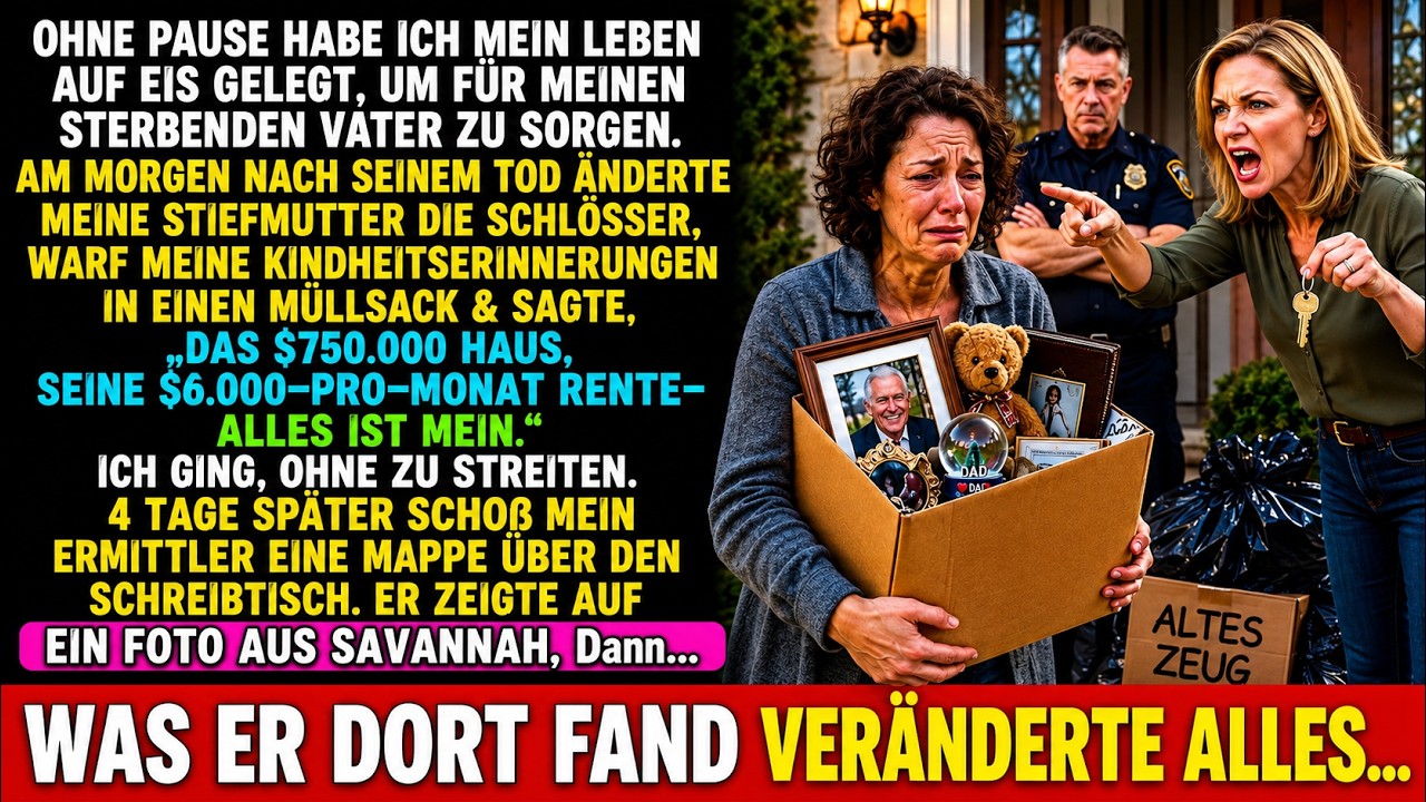 Dad starb – Stiefmutter warf mich raus. Dann fand ich das Savannah-Foto…