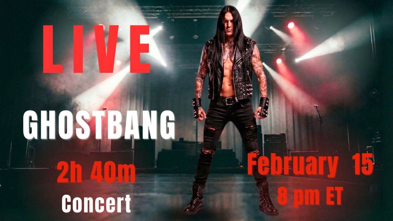 Ghostbang LIVE | 2h 40m Full Rock Concert