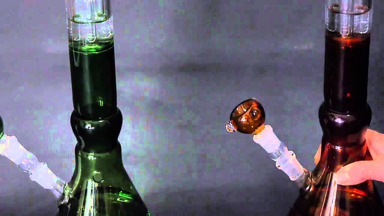 Black Leaf 2 Part Percolator Bong SA 350