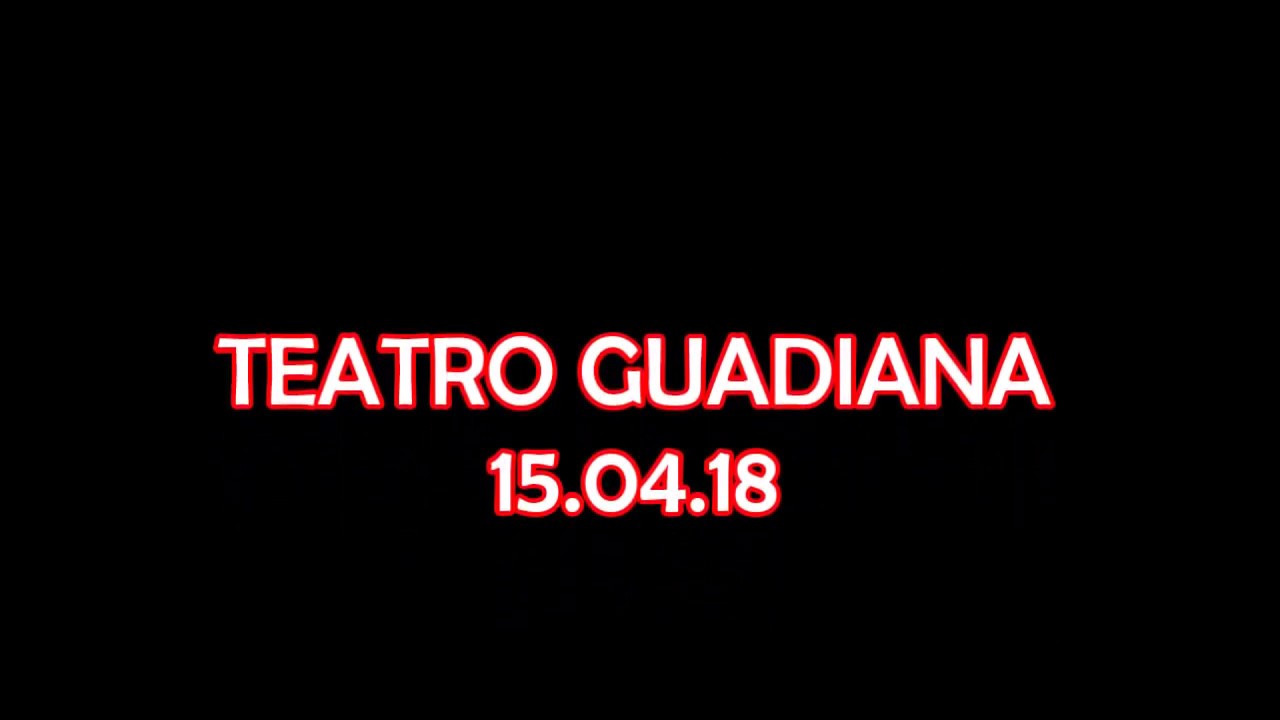 Teatro guadiana 15 abril 2018