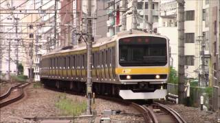 E231系0番台山手貨物線入場回送(B33)恵比寿通過