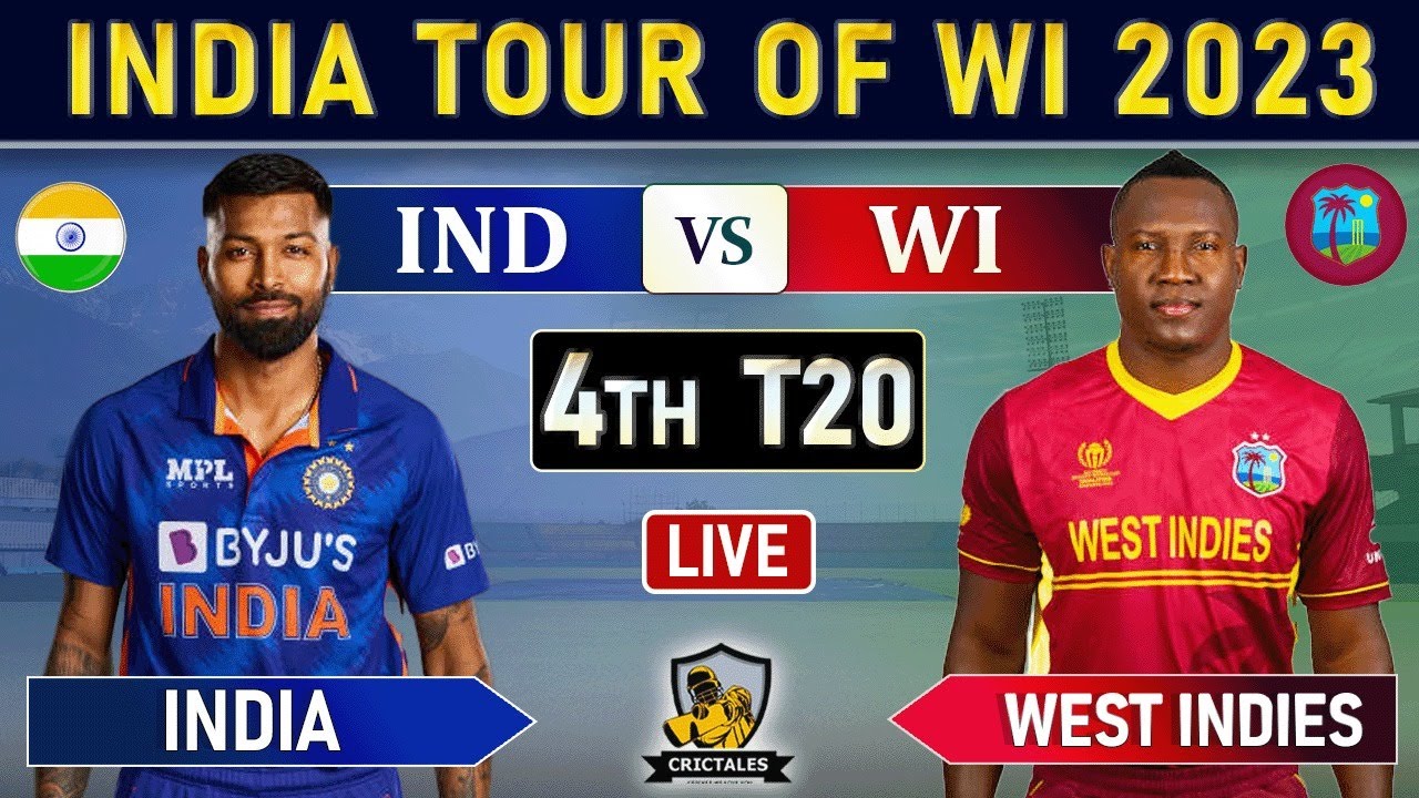 LIVE INDIA vs WEST INDIES 5th t20 LIVE, Florida IND vs WI 5th t20 LIVE COMMENTARY WI INN LIVE