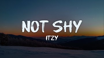ITZY - not shy (japanese version) (lyrics)