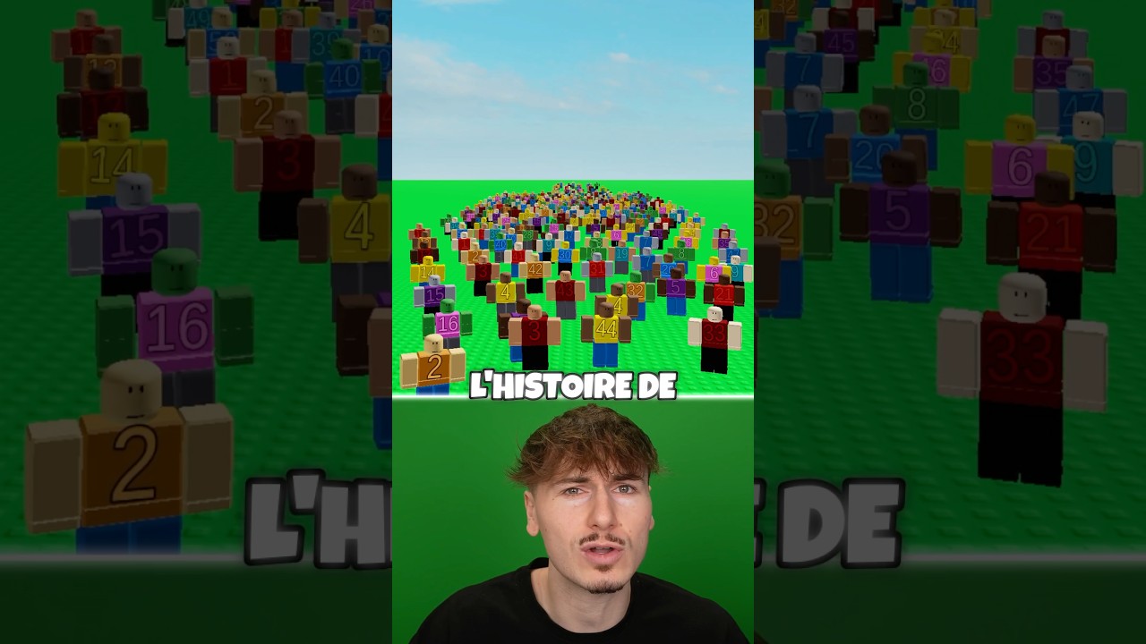 LE PREMIER JOUEUR DE ROBLOX !