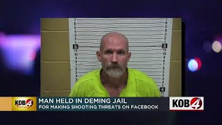Man to stay in jail for allegedly making threats to public officials