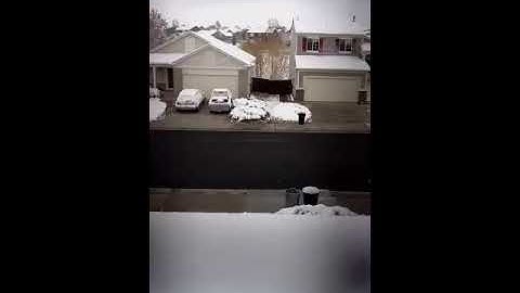 CR&R of Colorado amrep FL on residential in the snow