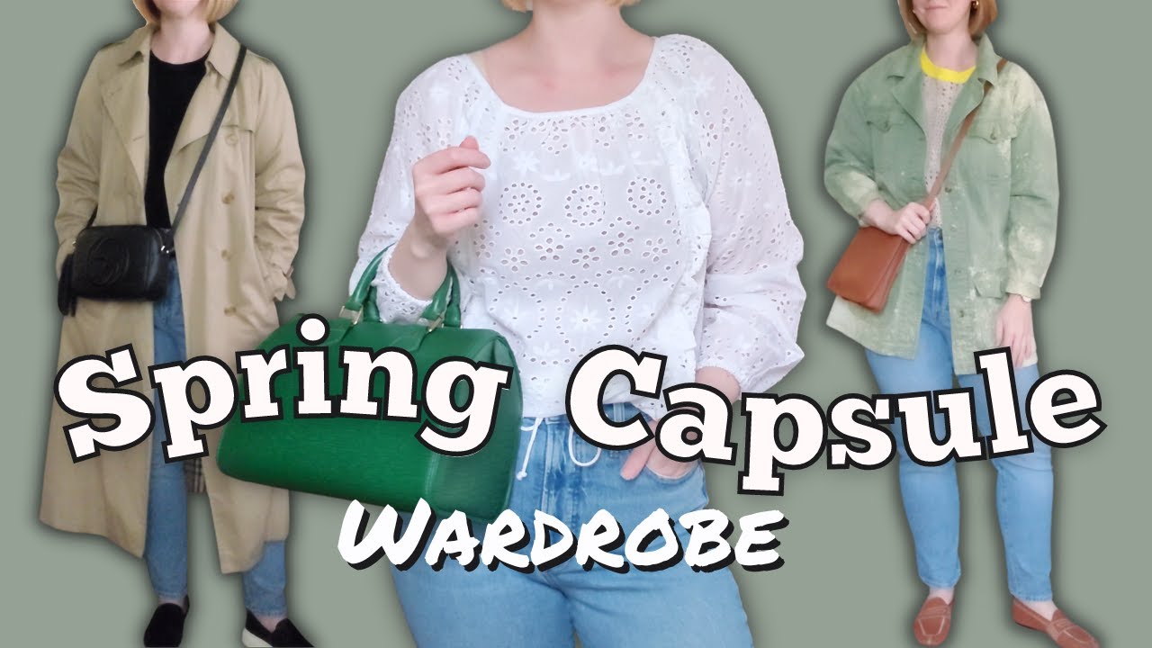 Mid Size Spring Capsule Wardrobe 2022