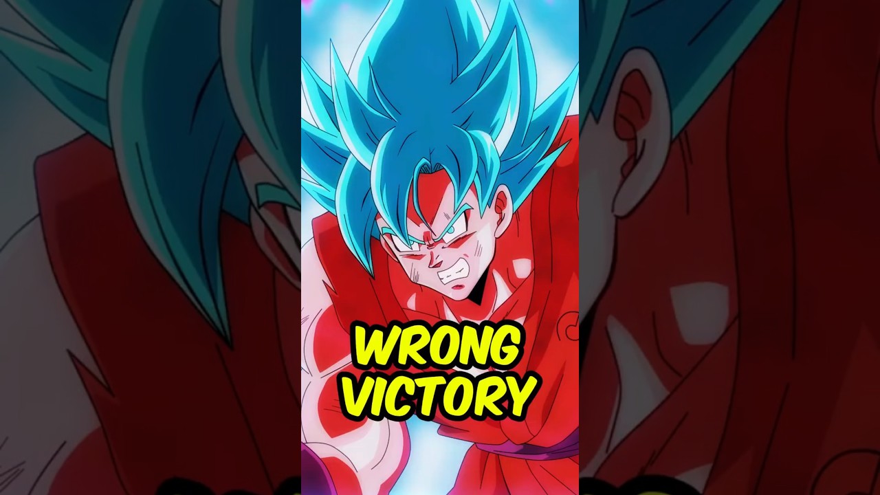 When Goku won the wrong battle..! 