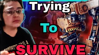 Trying to Survive in this AI apocalypse game (Generation Zero)