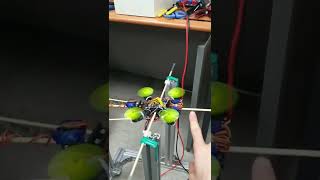 [flying squirrel drone] arduino drone seesaw test