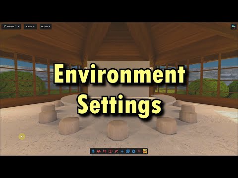 Environment Settings in FrameVR