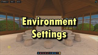 Environment Settings in FrameVR screenshot 4
