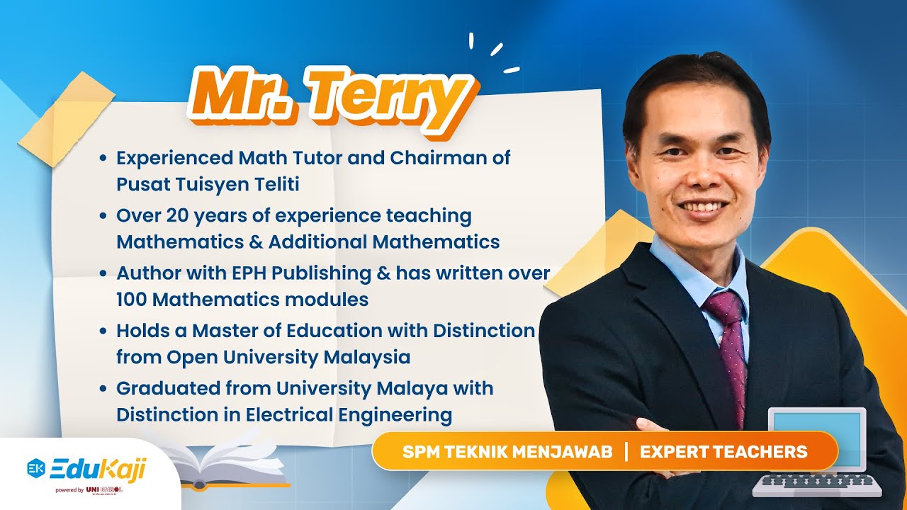 Additional Mathematics Trial SPM 2024 Pulau Pinang Paper 1