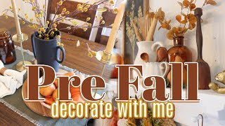 PRE FALL DECORATE WITH ME 2022| DECORATE WITH ME 2022 | PRE FALL HOME DECOR IDEAS