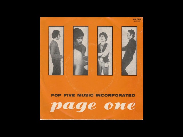 Pop Five Music Incorporated Page one -