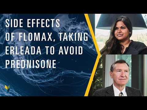 Side Effects of Flomax, Taking Erleada to Avoid Prednisone | Answering YouTube Comments #73 | PCRI