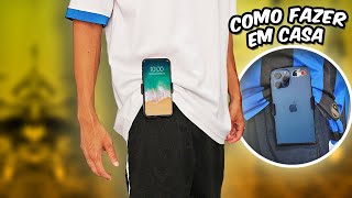 COMO FAZER SUPORTE DE CELULAR DE CINTURA (estilo mc poze,MD chefe) - YouTube