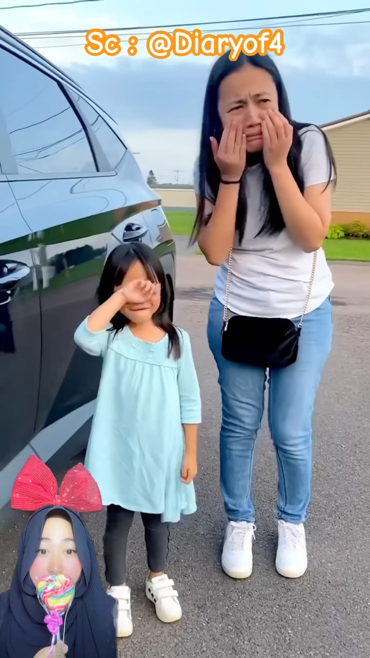 DIA MENANGIS KARENA APA ⁉️ ternyata Karena Mobil Jadi Robot? @Diaryof4 #shorts #funny #dubbing