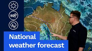 National Weather Forecast: Warm in SE, Showers WA and east coast