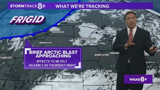 Afternoon Storm Track 8 Forecast... Feb 1, 2023