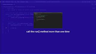 Java program calling thread Run() Method More than one Time 🤔? || java program #dsa #java