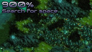 They are Billions - 900% No pause - Search for space - Caustic Lands