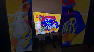 Sega Saturn 🪐 with SAROO and the TR FightStick Octopus 🐙 Incredible