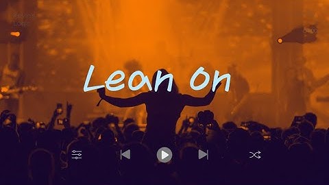 Copying "Lean On" by Major Lazer & DJ Snake on Logic Pro