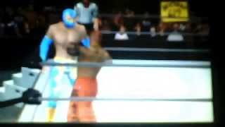 PSP SvR '11 Mod Rey Mysterio vs Sin Cara at Wrestlemania.