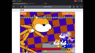 Scratch cat default color cat blue cat ghost cat and faceless sings ￼￼tryaphobia  