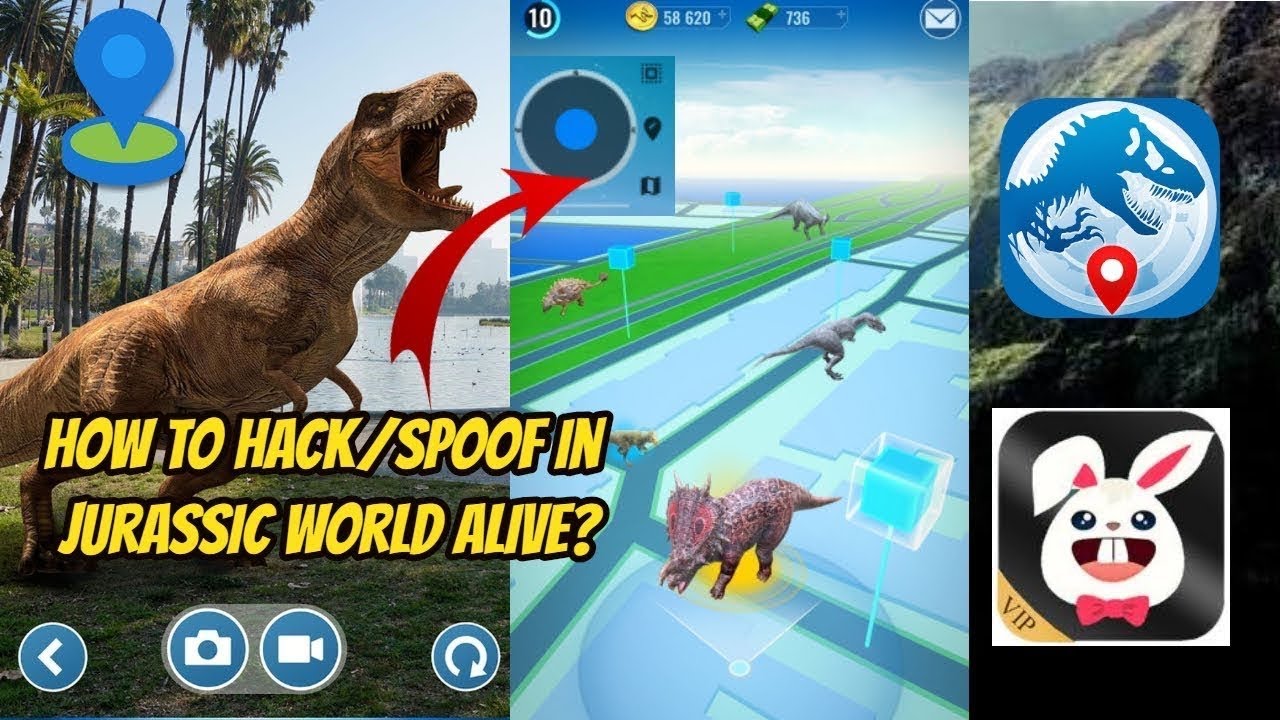 Jurassic world alive hack - YouTube