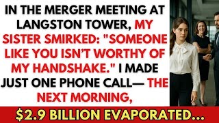 Billionaire Family Drama  My Sister Refused My Handshake Next Morning $2.9 Billion Vanished  