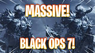 the LARGEST BOSS in COD ZOMBIES HISTORY! (Black Ops 7)