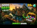 🌍 Ultimate {Best Seed} For Minecraft 26.20+ Bedrock ✦ PE | 3 VILLAGE Perfect Spawn| Minecraft Seed 
