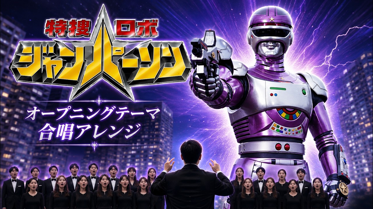 特捜ロボジャンパーソン｜壮大な合唱と演奏でお届け - YouTube