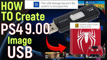 How to create Image USB for PS4 9.00 JAILBREAK 2025