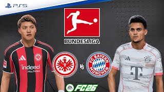 FC 26 - Eintracht Frankfurt vs. Bayern Munich | Bundesliga 25/26 - Round 6 | Full Match | PS5™[4K]