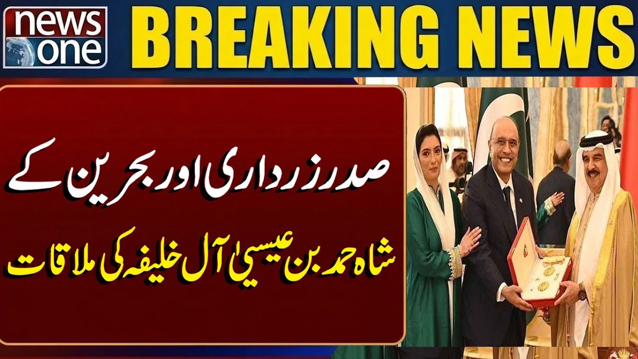 President Zardari meets Bahrain's King Hamad bin Isa Al Khalifa | Breaking News | News One