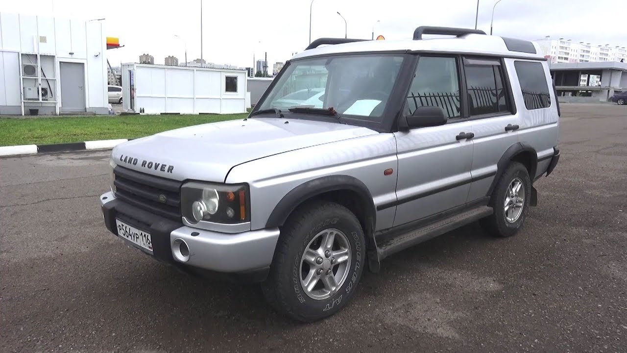 Powerful 4X4 Land Rover Discovery 2. Start Up, Engine, and