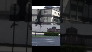 復元工事中の東京駅（2009）