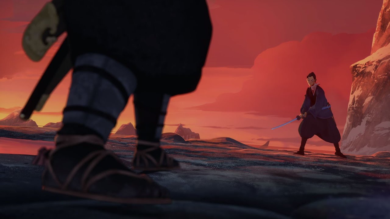 Mizu Vs Taigen - Battle Of The Blades! | Blue Eye Samurai (2023)