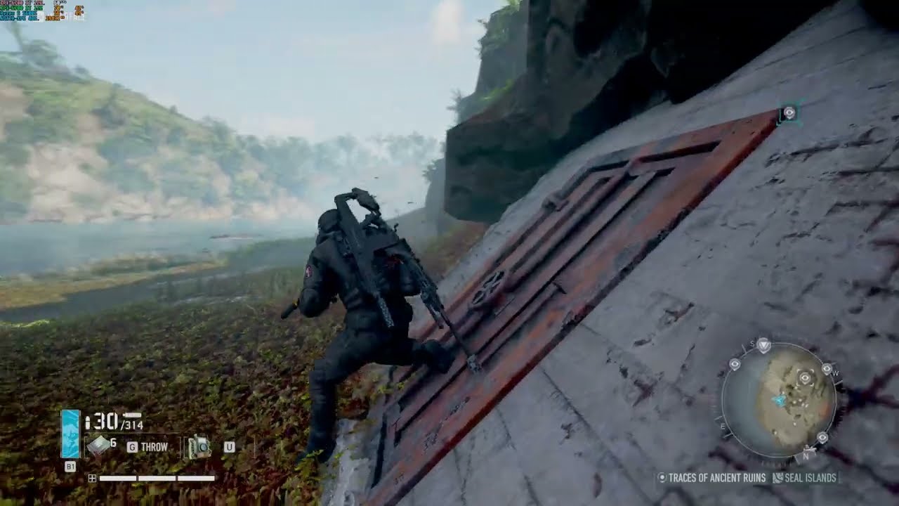 Ghost Recon Breakpoint -Secret Door. Someone knew what was behind her? Some sounds are heard