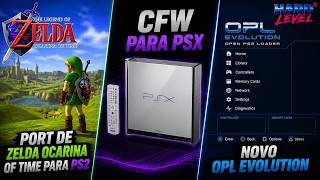 CFW for PSX, new OPL, and Zelda Ocarina on PS2