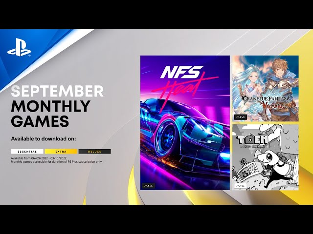 September's PlayStation Plus Extra/Deluxe Games Are Available To Download  Now